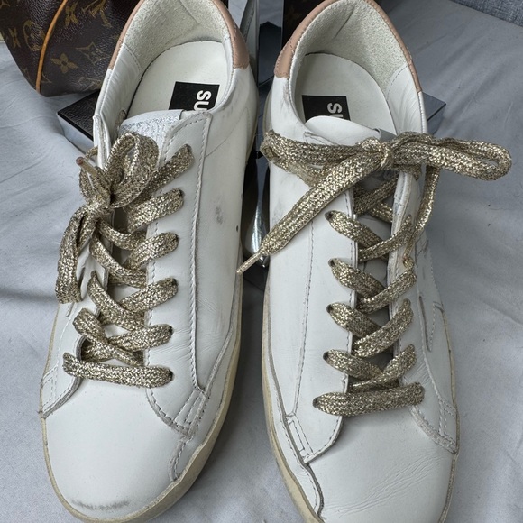 GOLDEN GOOSE | PRIVATE Edition Sneakers with White Star Accents - Picture 1 of 11